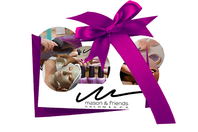 Purchase a Gift Card | Mason & Friends Salon . Spa